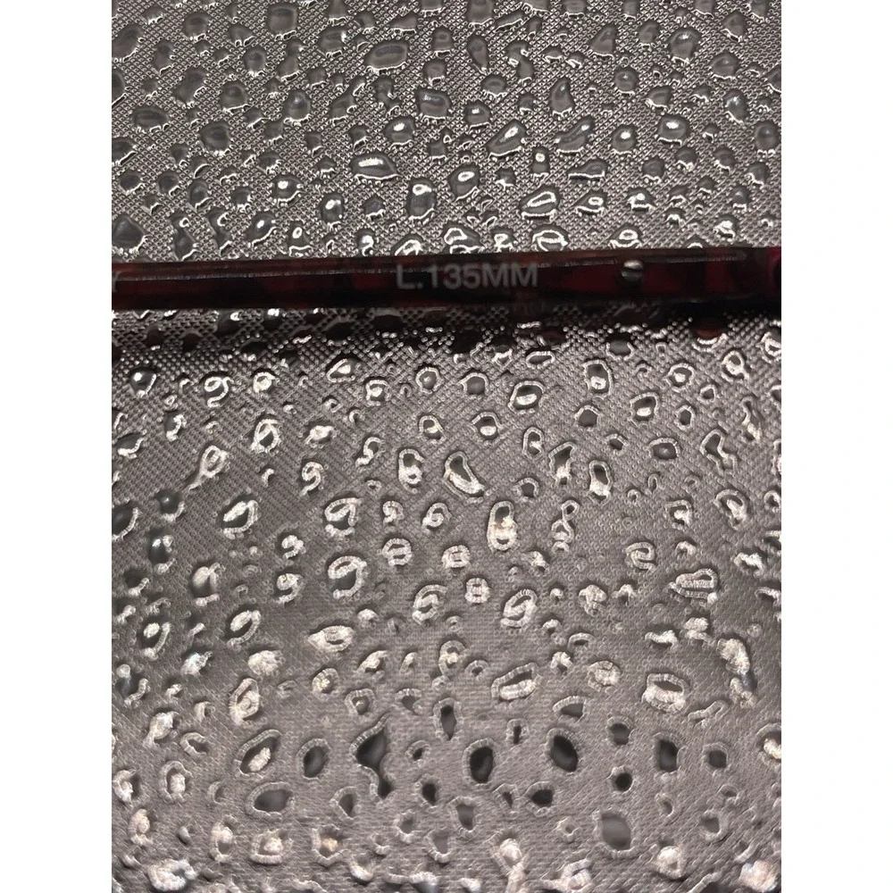 Ellen Tracy Eyeglasses Frames MONTERREY Wine Marble Cat Eye Full Rim 52-15-135 5